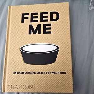"Feed me" dog recipe book